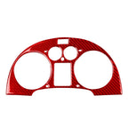 Dashboard Speedometer Surround Panel Cover Trim for Audi TT 8N (2001–2006) Carbon Red