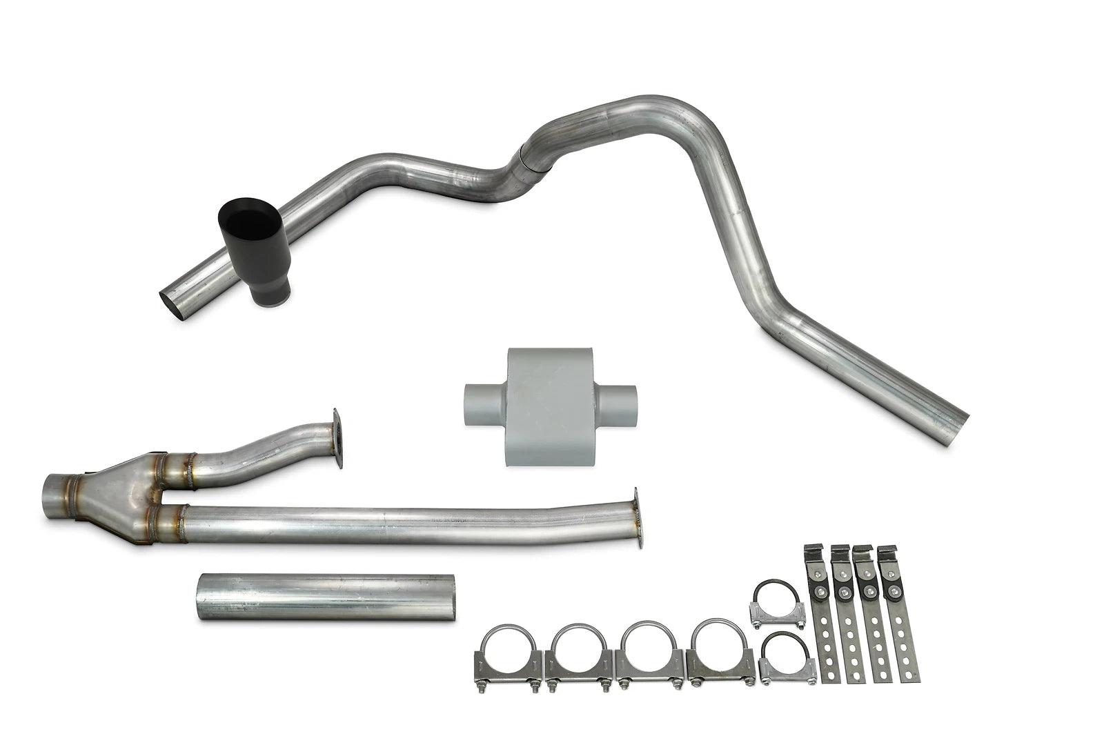 3" Single Exhaust Kit for Toyota Tundra (2009–2013) 1 Chamber Side/C BDW