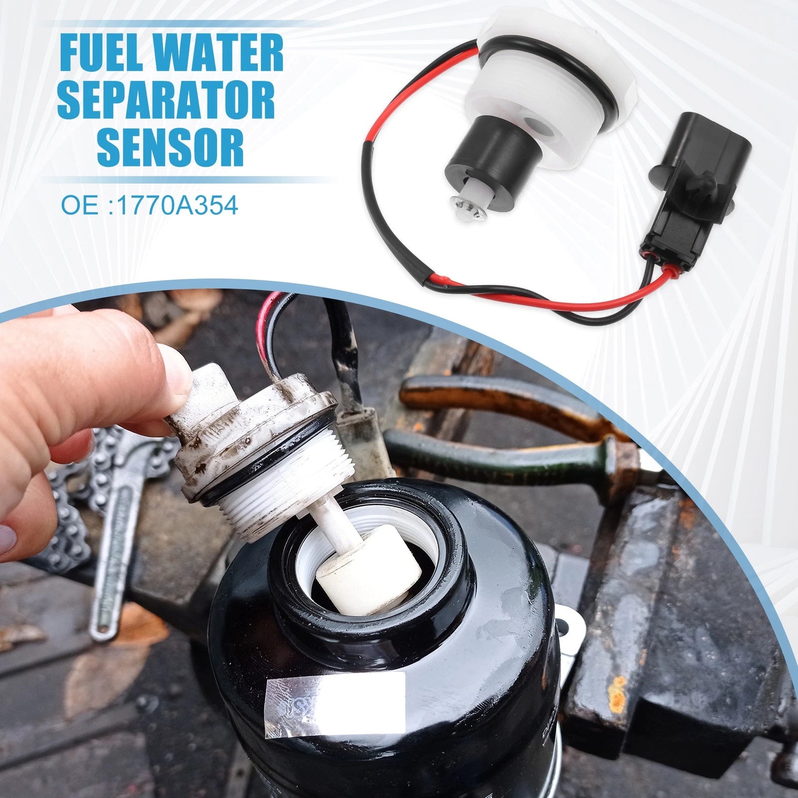 Fuel Filter Water Sensor No. 1770A354 for Mitsubishi Triton (2006–2015)