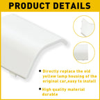 Set of 2 Dome Ceiling Light Lens Covers for Ford F150 Bronco (1980–1996)