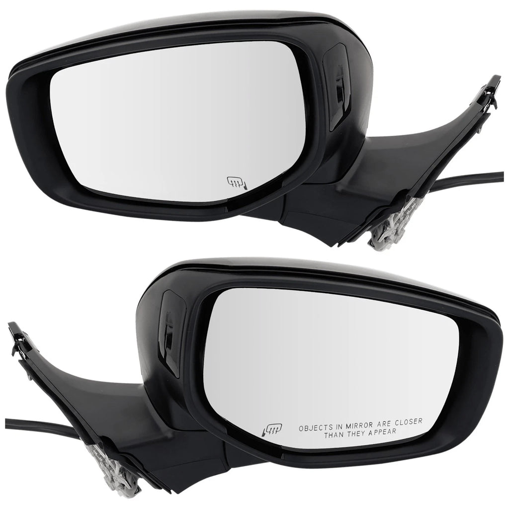Set of 2 Heated Mirrors for Subaru Outback