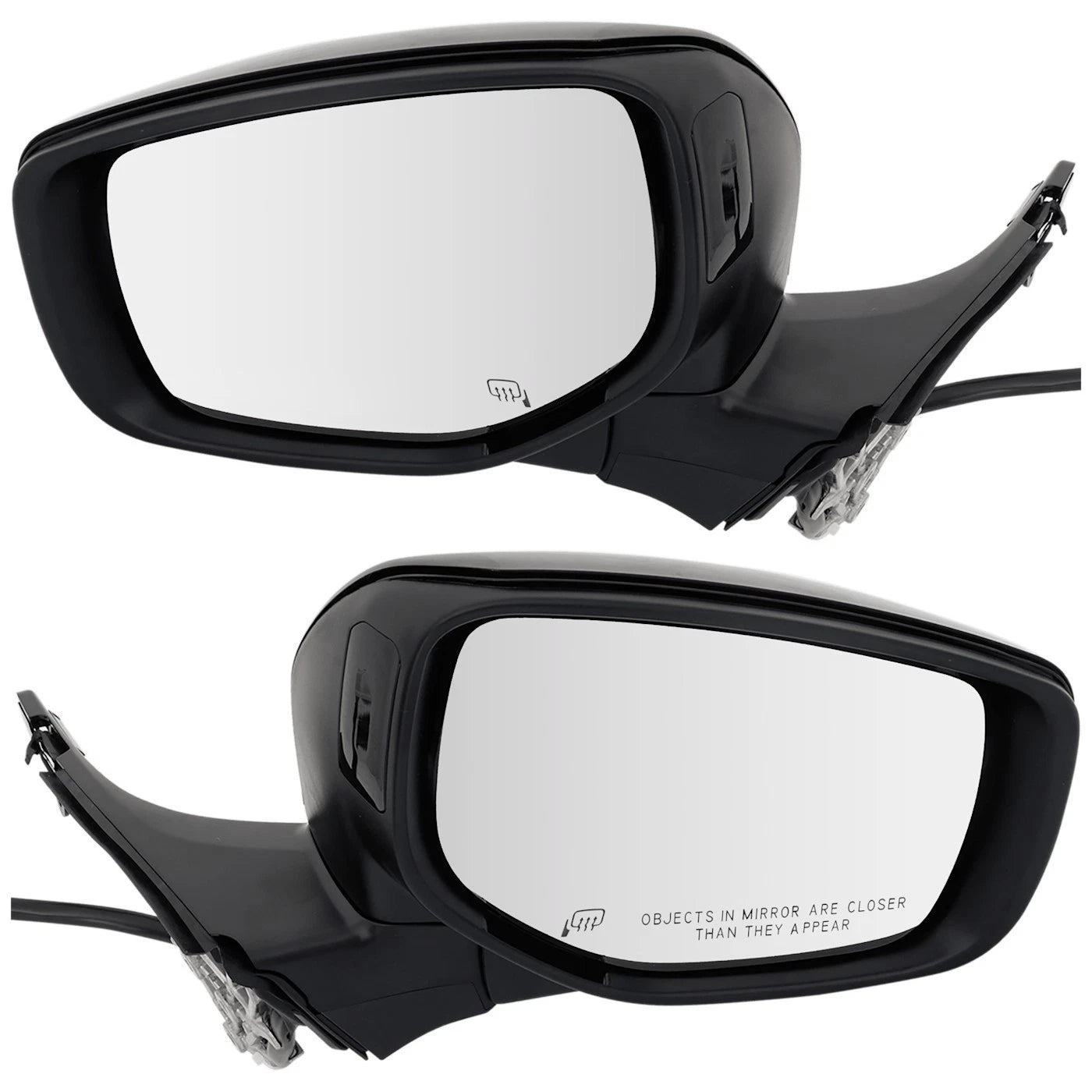 Set of 2 Heated Mirrors for Subaru Outback