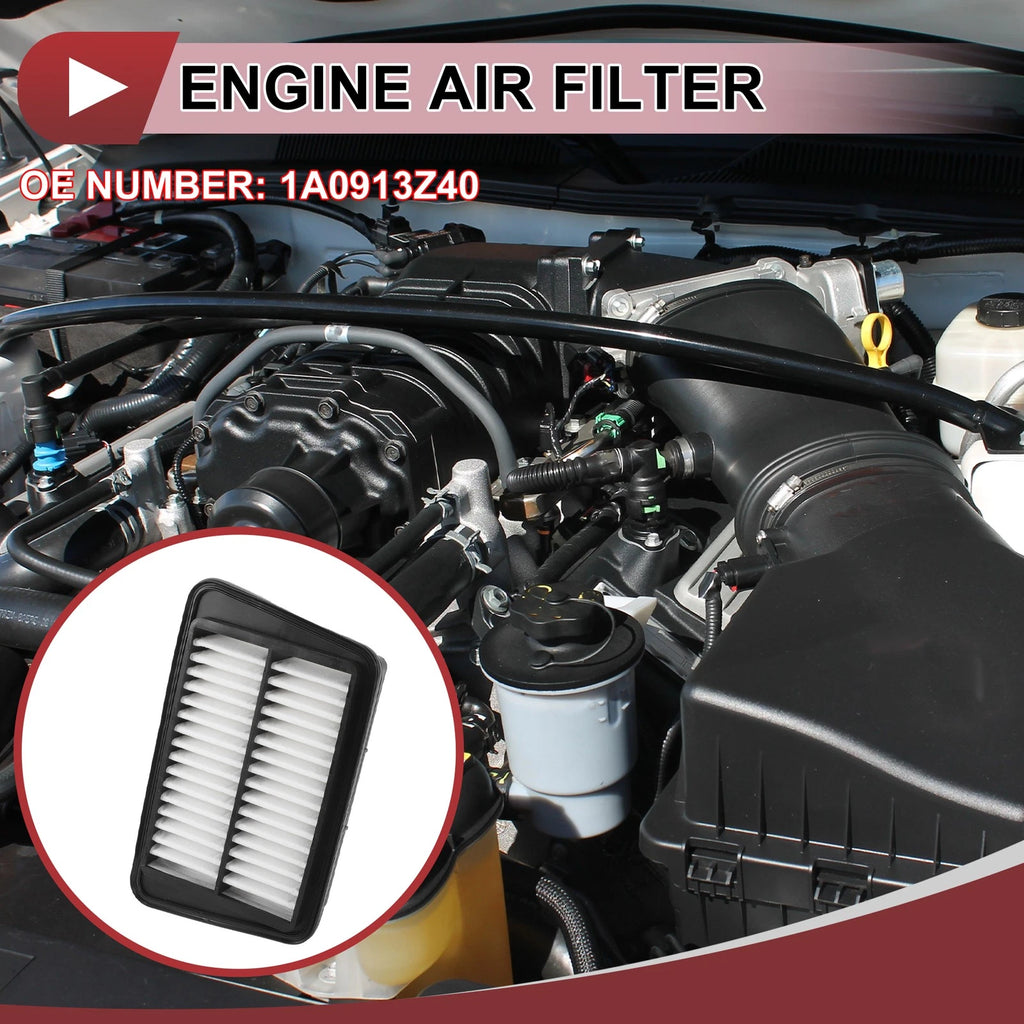 Car Engine Air Filter No. 1A0913Z40 for Mazda EBD-DG64V 