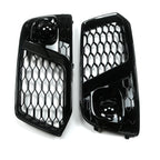 Front Honeycomb Fog Lamp Grilles Cover for Audi Q5 SQ5 (2018–2019)