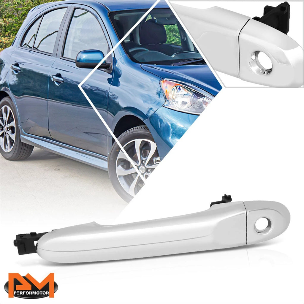 Chrome Exterior Outer Door Handle for Nissan Cube/Juke/March/Versa (2009–2020)