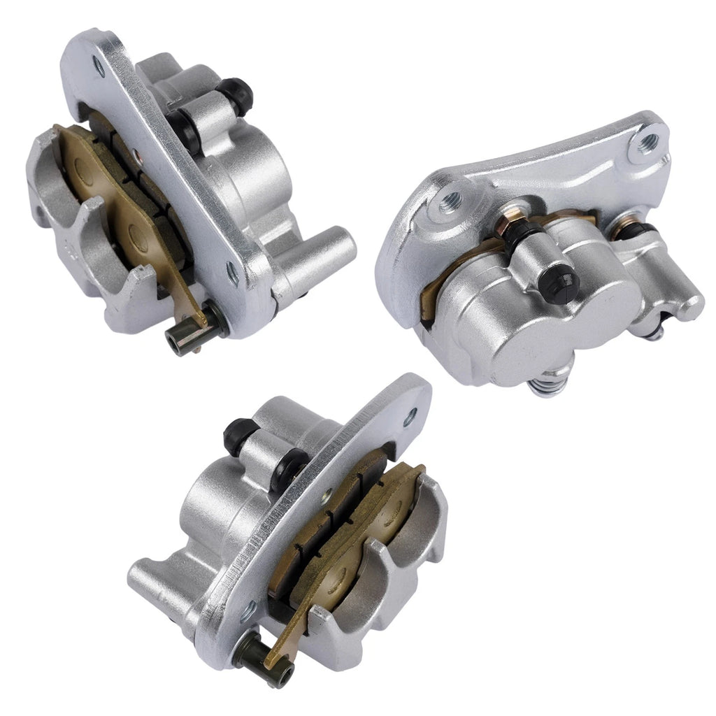 Set of 2 Front & Rear Brake Calipers with Pads for Can-Am Commander 800 (2011–2020)