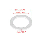 25pcs Oil Drain Plug Gaskets for Hyundai (M14, 21513-23001)