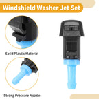 Windshield Washer Nozzle Kit for Kia Rio (2016–2024) No. 98630G3000, 2 Pcs