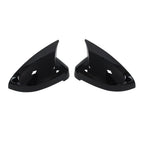 Gloss Black Side Mirror Cap Covers for Audi A5/S5/RS5 (2018–2025)