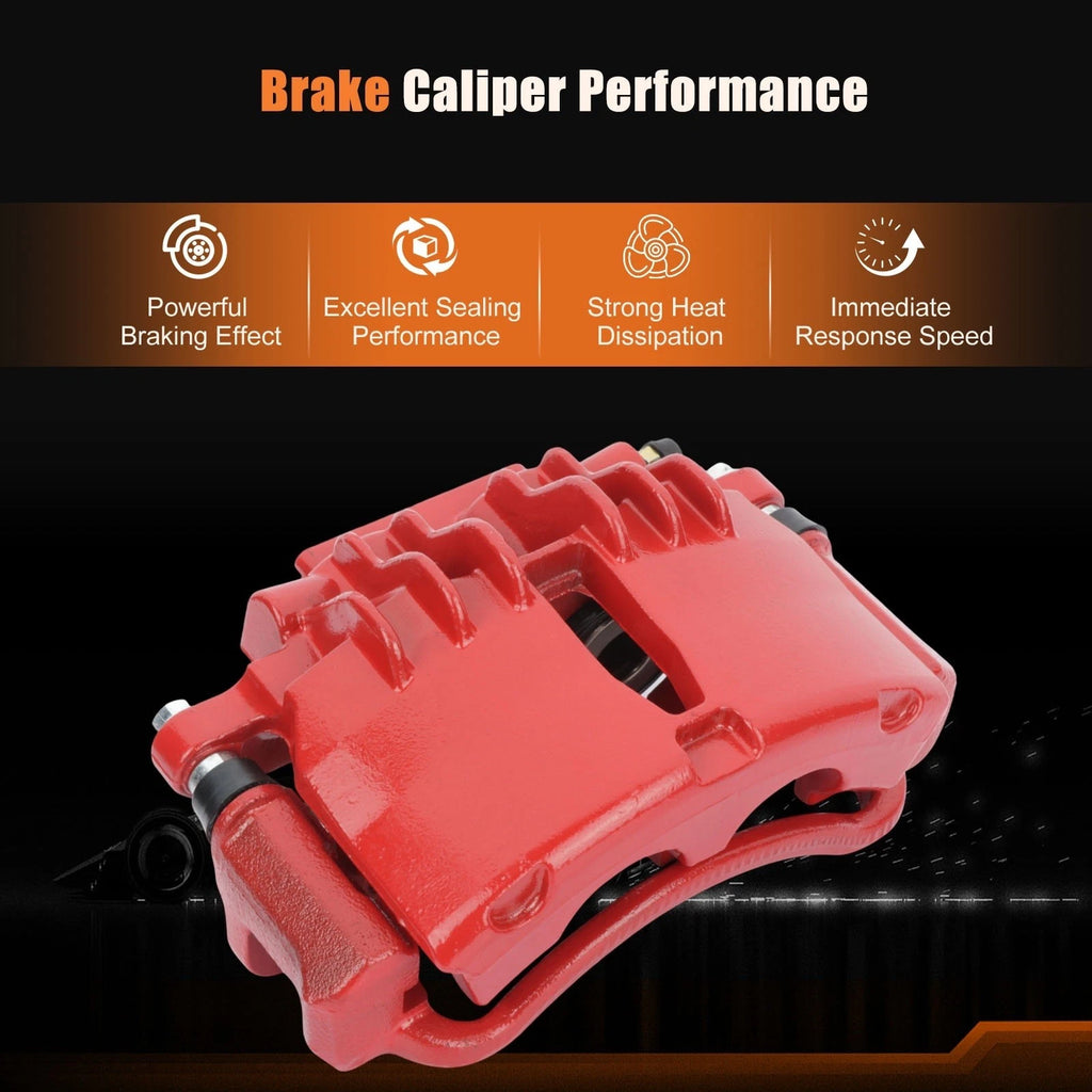 Front Right Brake Caliper with Bracket for Ford Mustang (1999-2002)