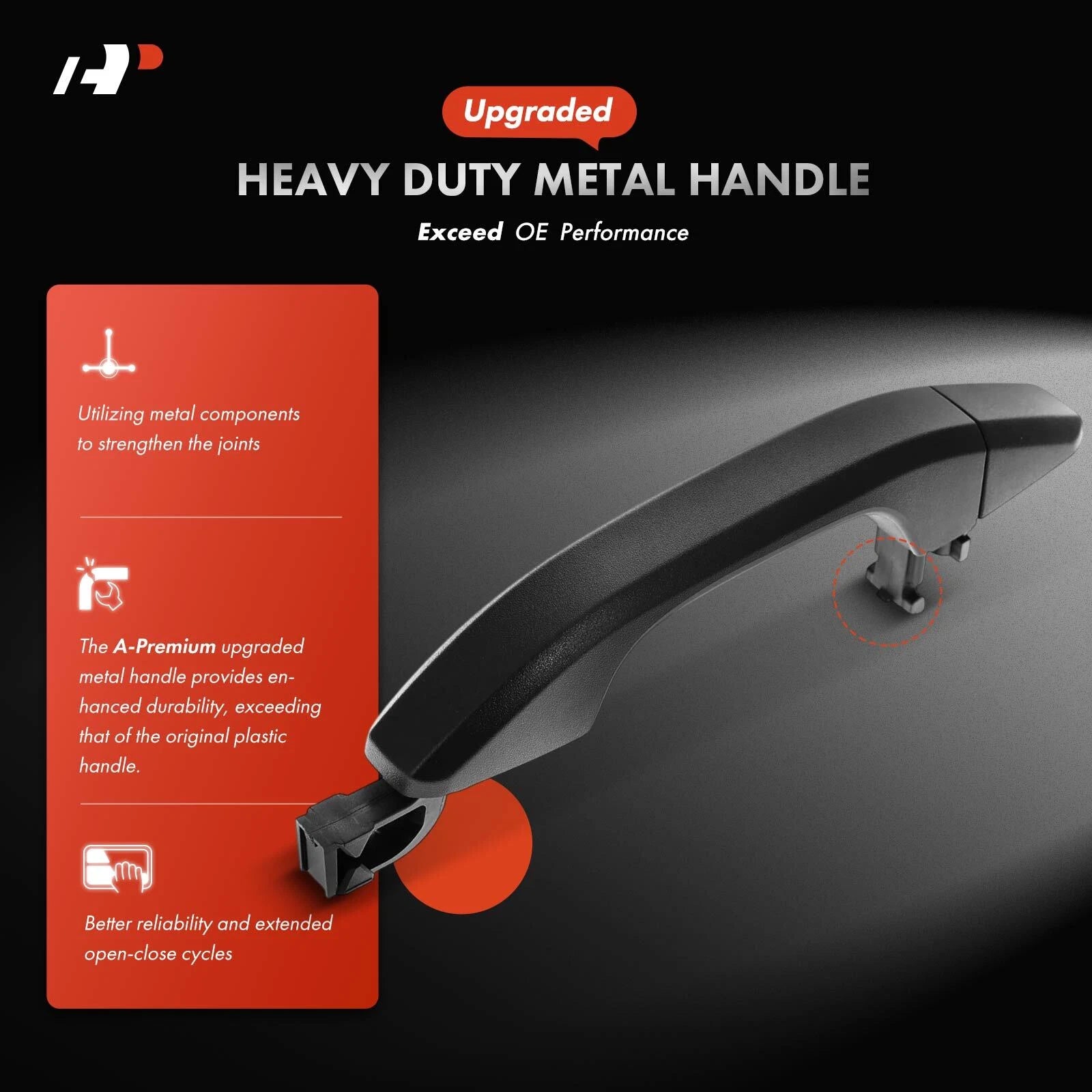Pro Version Metal Exterior Door Handle for Chevy