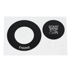 Ignition Push Button Start Stop Decal for Dodge Charger (2011-2014)