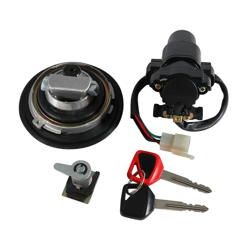 Ignition Key Switch Lock Set for Honda CB250 Hornet 250 (2000–2007) 35010-KEA-J00