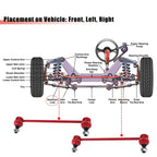 2X Front Stabilizer Sway Bar End Links for Toyota Camry Avalon (No.K750123)