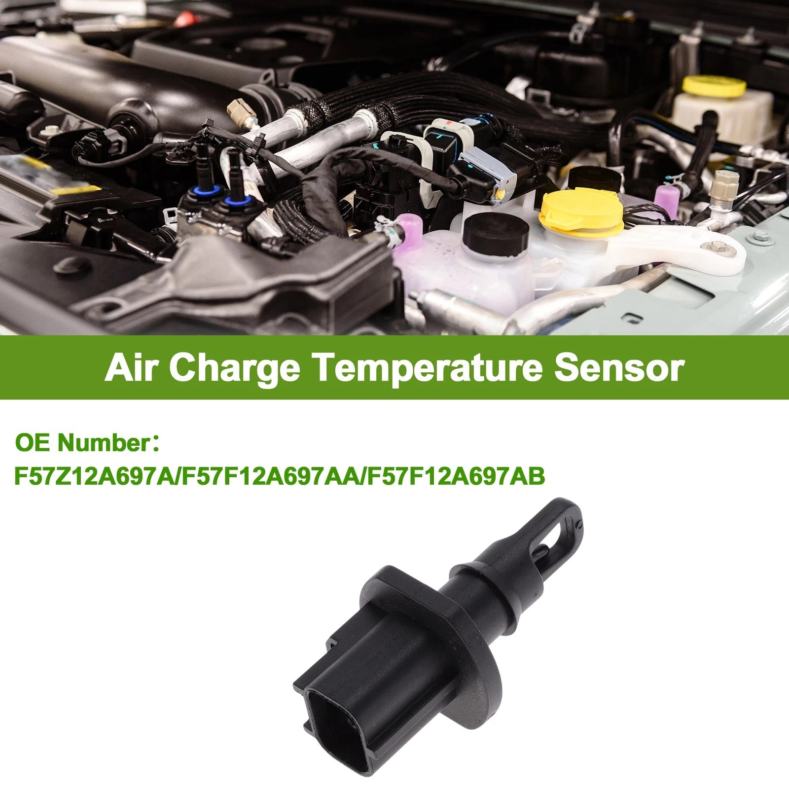 Air Charge Temperature Sensor No.F57Z12A697A for Ford Mondeo Mk1 (1993–1996)