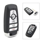 5 x Button Remote Key Fob Shell Cover for Ford Edge, Fusion (2017-2020)