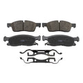 Set of 4 TRW Pro Ceramic Brake Pads for Dodge Durango, Jeep Grand Cherokee (2011–2016)