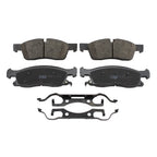 Set of 4 TRW Pro Ceramic Brake Pads for Dodge Durango, Jeep Grand Cherokee (2011–2016)