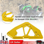 Sprocket Cover Chain Guard for Kawasaki Z250 Z300 Ninja 250 300 (2013–2017) Gold T9