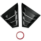 ABS Gloss Black Side Window Louvers for Nissan Altima (2019–2023)