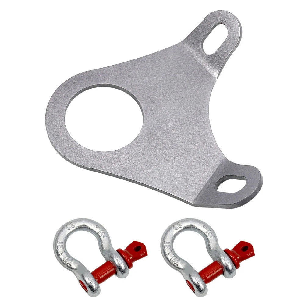 5th Wheel Ultimate Connection Safety Chains & Plate for 1/2in Shackles Kit