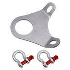 5th Wheel Ultimate Connection Safety Chains & Plate for 1/2in Shackles Kit