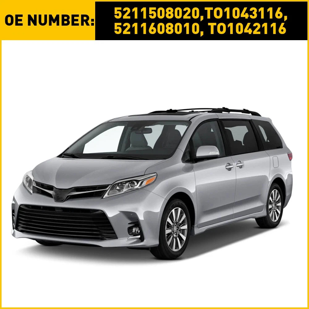 Bumper Retainer Set for Toyota Sienna (2011–2017)