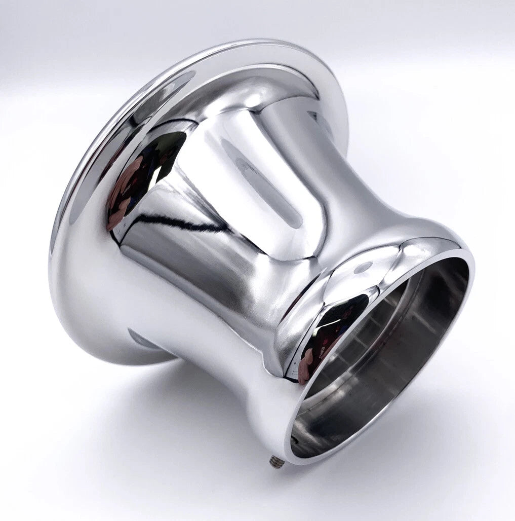 2 Barrel Bug Horn Polished Aluminum Replacement for Holley (1955–1970)