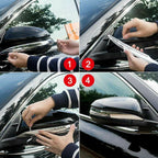 2pcs Rear View Mirror Cover Trim Chrome for Toyota Highlander (2014–2019)
