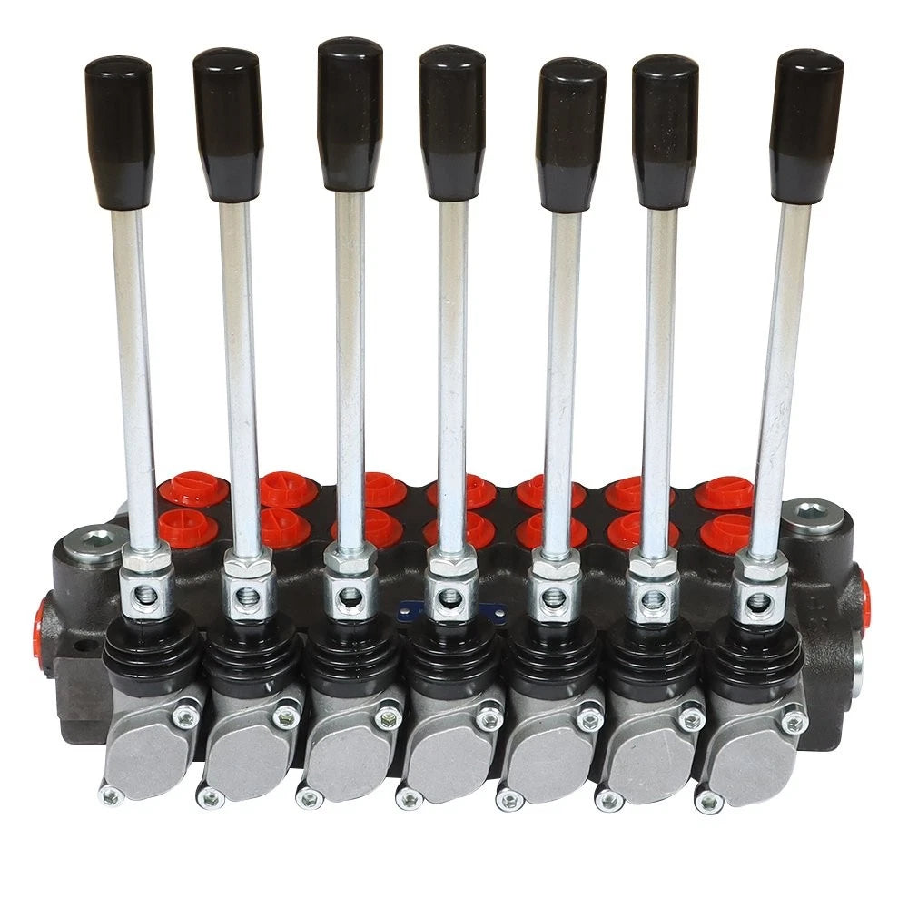 7 Spool Hydraulic Directional Control Valve 13 GPM for Make Model