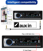 Bluetooth Music Car Radio 1 Din Stereo MP3 Player for Toyota Hilux (1998-2004)