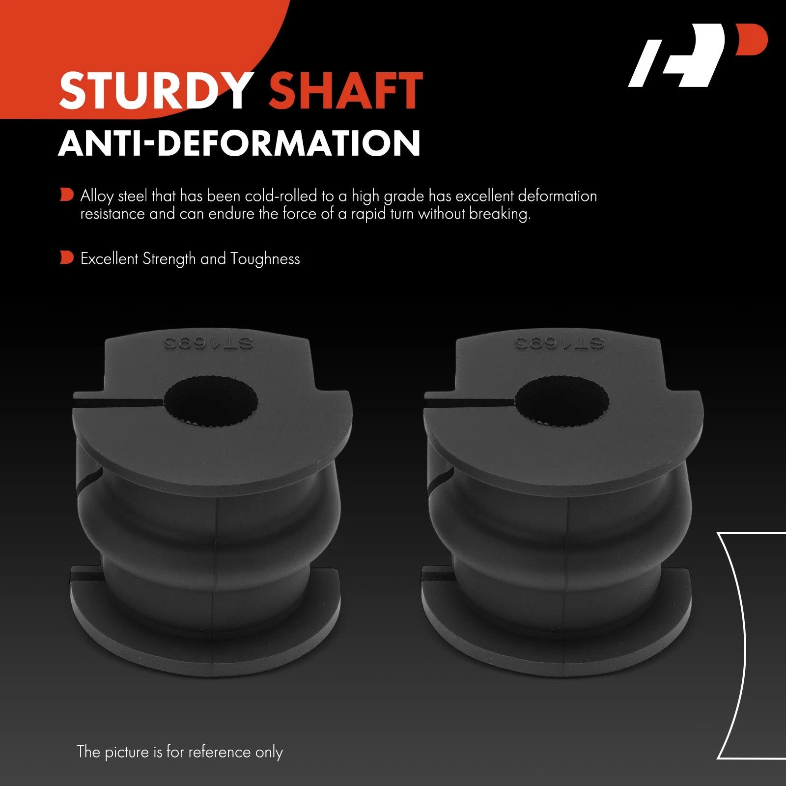 2X Rear Stabilizer Bar Bushing Kit for Nissan Murano (2009-2014)
