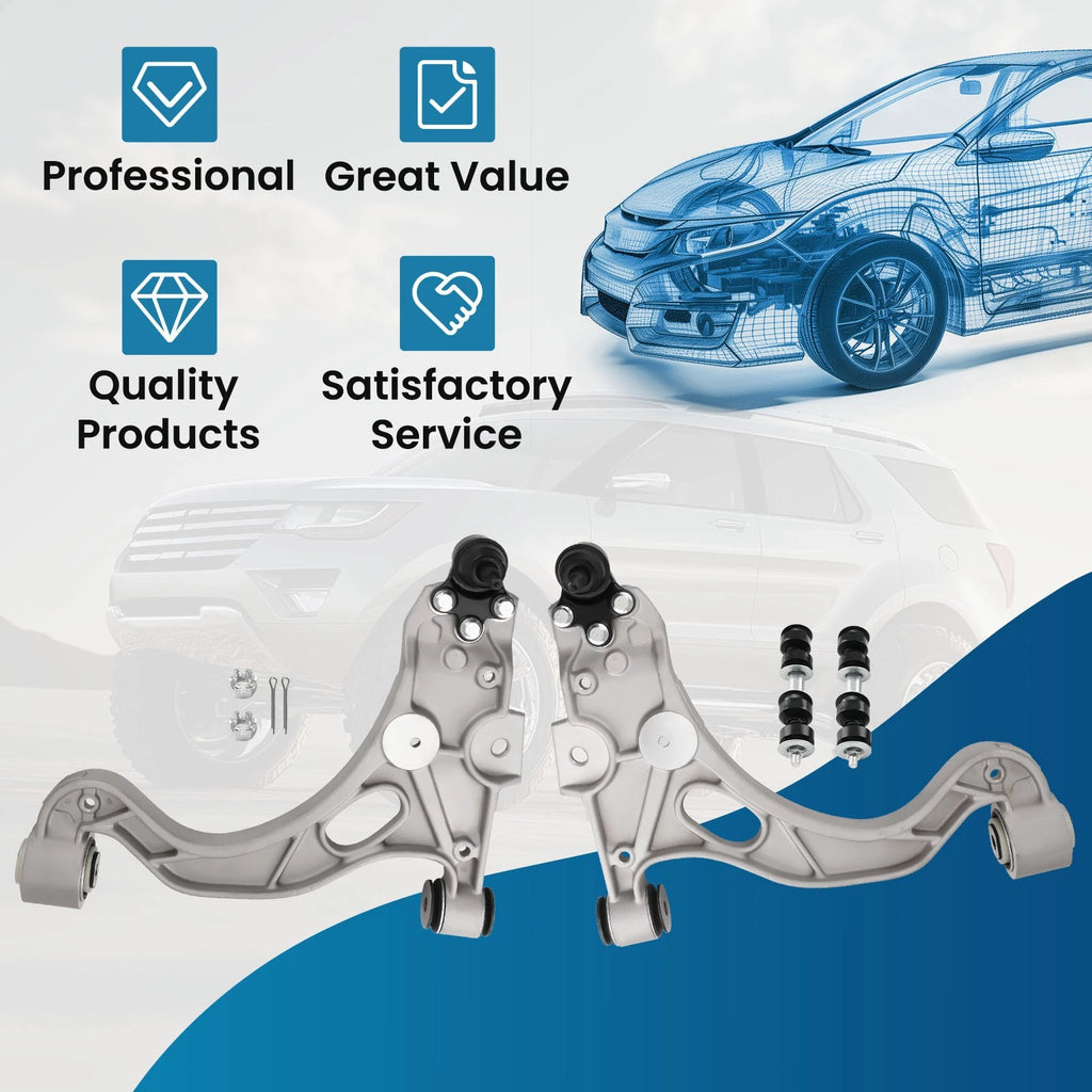 Front Struts with Lower Control Arms for Buick LeSabre, Deville (2000-2005)