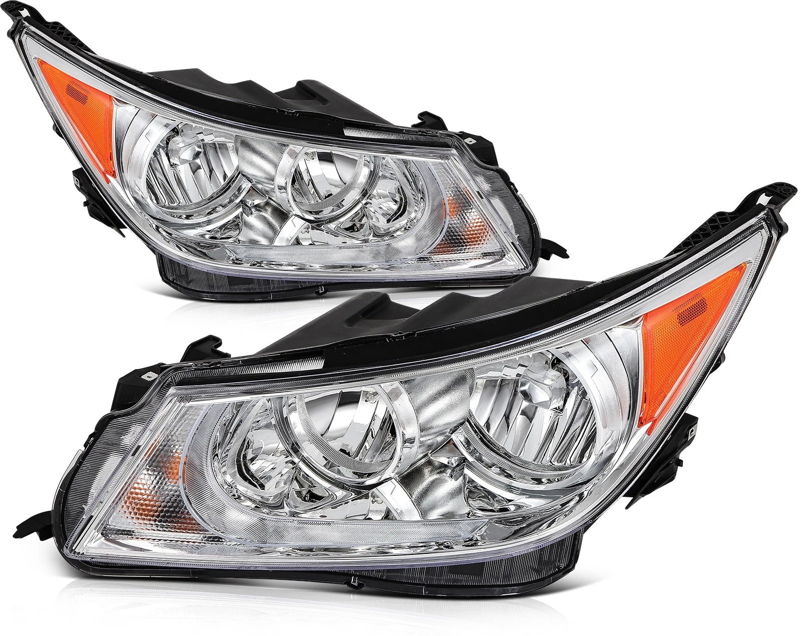 2X Headlight Assembly for Buick LaCrosse (2010–2013)