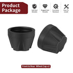 2 x Front & Rear Wheel Cap for Yamaha Badger Bruin Big Bear Timberwolf (1985–1999)