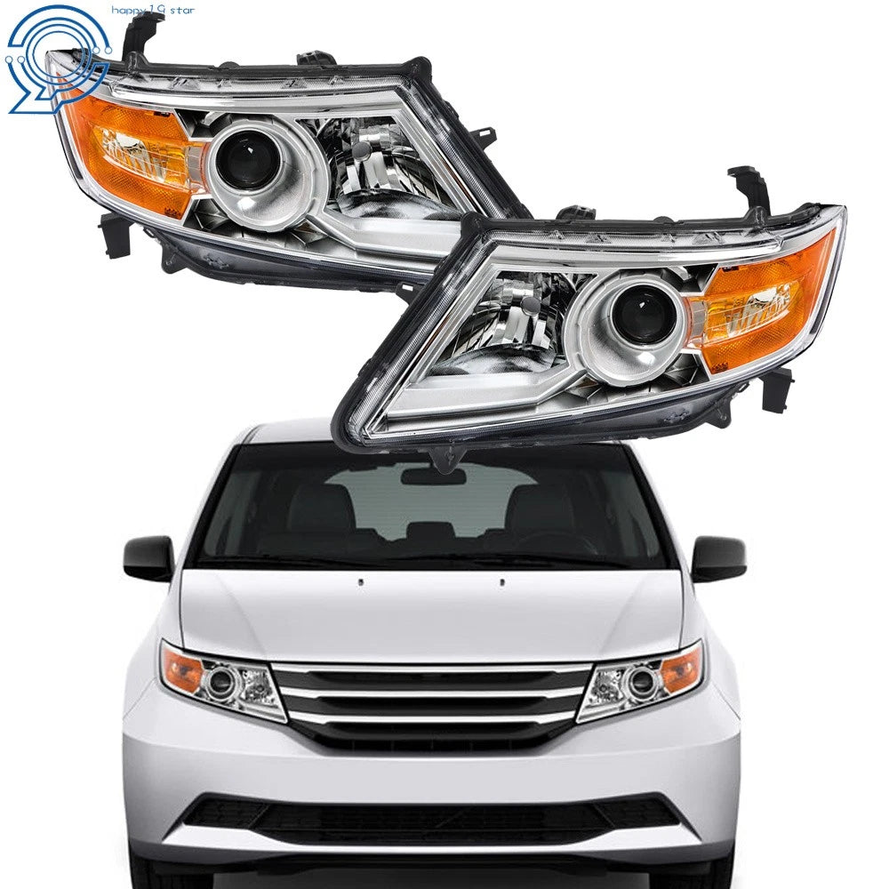 HID Headlights for Honda Odyssey EX/EX-L/LX/Elite (2011–2017) Left+Right