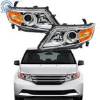 HID Headlights for Honda Odyssey EX/EX-L/LX/Elite (2011–2017) Left+Right