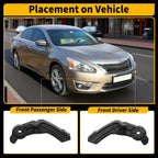 Set of 2 Front Bumper Bracket Retainers for Nissan Altima (No. 622273TA0A/622263TA0A)