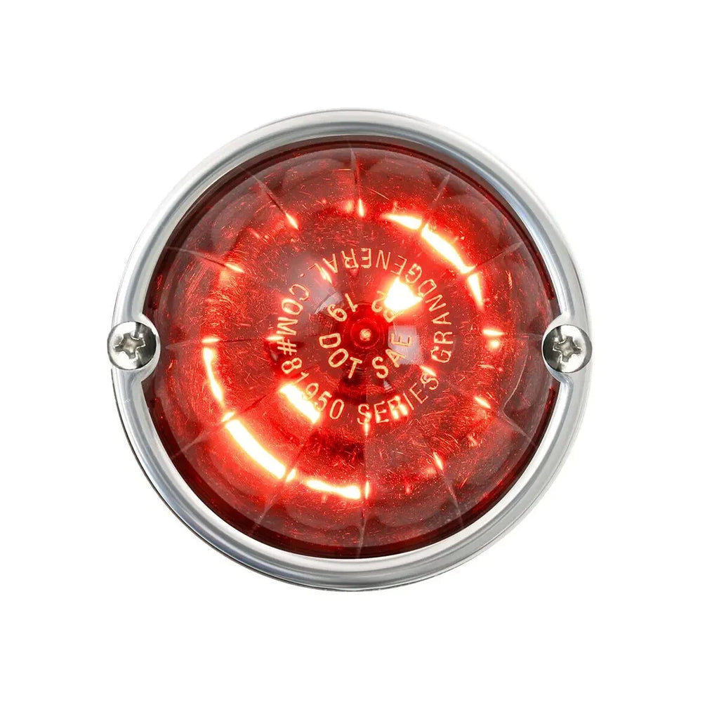 Flush Mount Turn Signal Light Kit Smoked Lens Red LED for Jeep Wrangler (2007–2024)