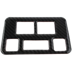 Carbon Fiber Headlight Button Frame Cover Trim for Subaru Forester (2013-2018)