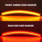 LED Side Marker Lamp & Rear Bumper Reflector for Chevy Corvette C7 (2014–2019)