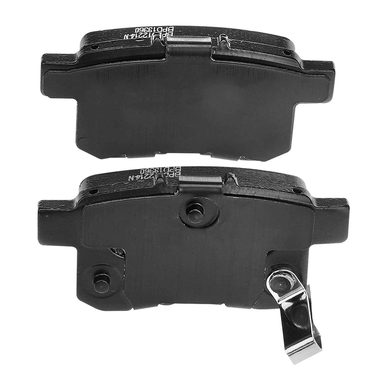 Set of 2 Rear Disc Brake Rotors and Ceramic Pads for Acura TSX (2009–2014)
