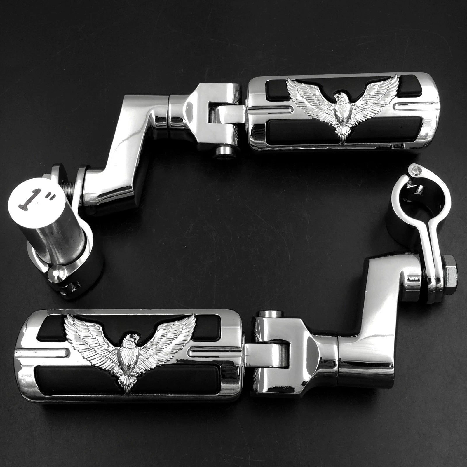 1" Highway Radical Stiletto 4475 FootPeg Clamp for Honda GoldWing