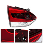 Tail Light Brake Lamp for Subaru Forester (2019-2021) Red Left Driver Side
