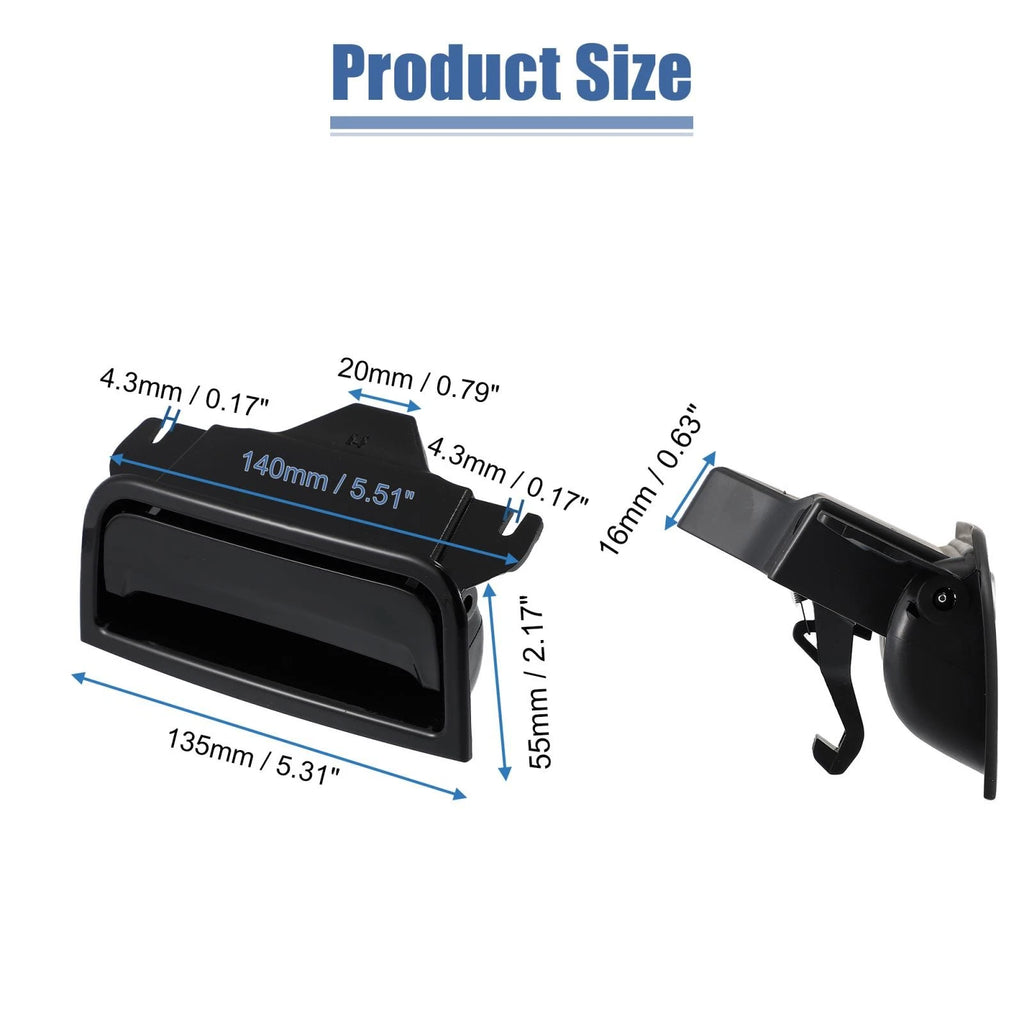 Set of 1 Center Console Cover Lock Armrest Lid Catch for GMC 