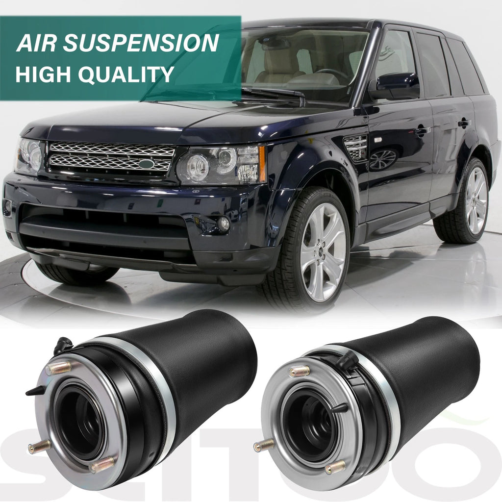 Front Pair Air Suspension Springs for Land Rover Range Rover HSE (2003–2012)