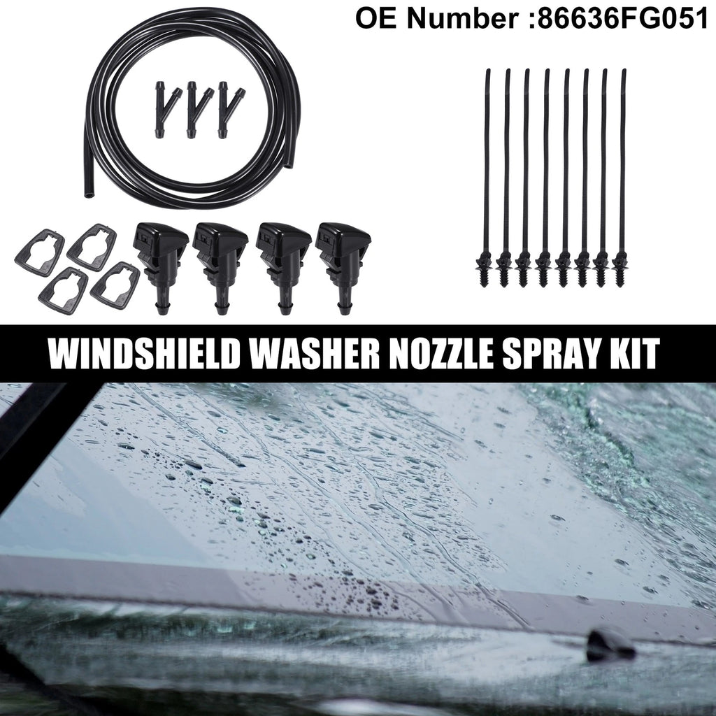 Set of 1 Windshield Washer Nozzle No.86636FG051 for Subaru Outback (2010–2023)