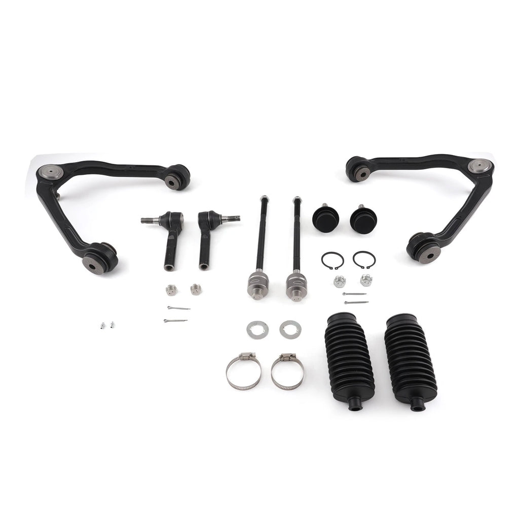 Front Upper Control Arm with Ball Joint & Tie Rod Assembly for Chevy Express 2500 (2015–2017)
