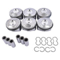 6PCS Engine Piston Ring for Land Rover Range Rover LR4 Jaguar XJ XF XE 3.0L V6