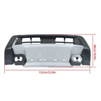 Front Lower Bumper Cover for Nissan Frontier (2022–2024) Silver